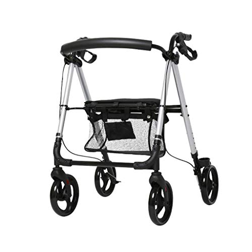 Andador con ruedas de alta estabilidad: diseño ligero con asiento confortable