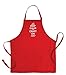 Arts and Crafts Accessories For Women Keep Calm And Craft On Personalized Two Pocket Adjustable Bib Apron Red