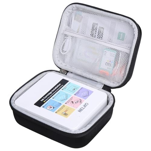 Image of Case for Nelko Photo Printer PP01 Color Mini Portable Printer - Hard Travel Protective Carrying Storage Bag, Box Only (Black)
