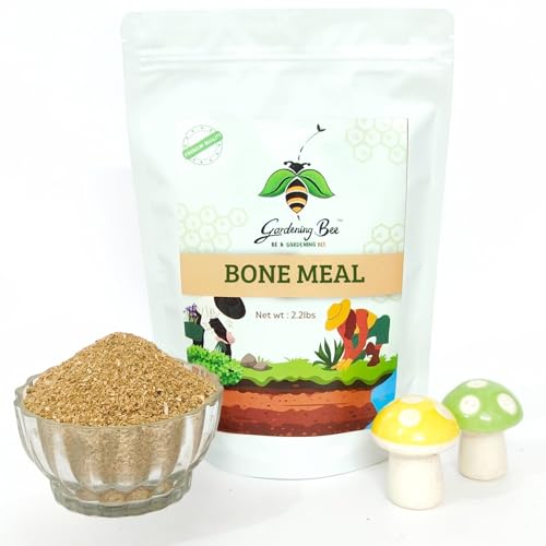 Image of Bone Meal Powder (5KG) Manure for Plants, 100% Organic &Natural, Calcium and Phosphorus, Slow Release, Steamed, Sterlised for Terrace, Balcony Garden (5 Kilogram)