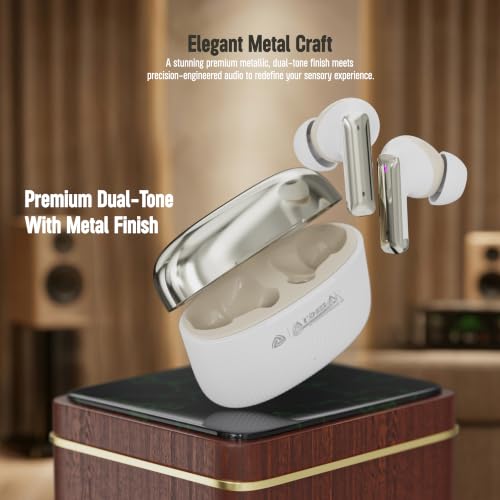 Image of AROMA TWS30 Upto 50Hr Playtime*, Dual Paring, BT V5.3, Fast Charging, Heavy Bass Bluetooth