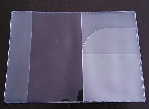Miniatura 4 de Qaoquda - Funda de plástico para pasaporte 5 unidades transparente Transparente Transparent Clear