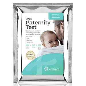 DNA Paternity Test Kit – Lab Fees & Shipping Included – at Home Collection Kit for Father and Child – Results in 1-2 Days