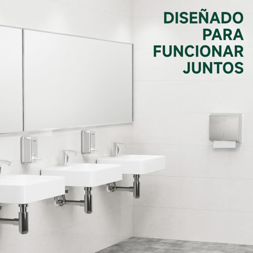 Dispensador de toallas de papel para bano publico anydry con sistema antirrobo bloqueable 8