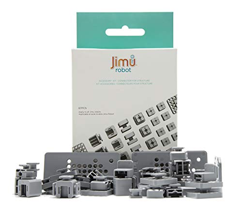 UBTECH JIMU Robot Accessory Kit - Connectors for Structure, Gray (JRP1702)