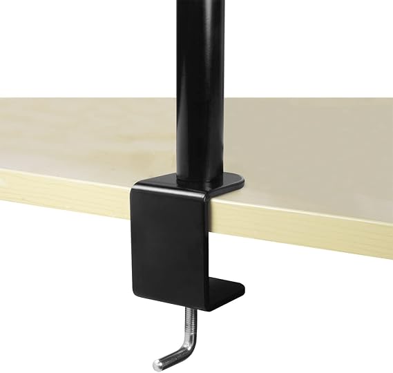 ARCTIC Z1 Basic - Desk Mount Single Monitor Arm for up to 34/38 Ultrawide, up to 15 kg (33 lbs) Weight, 360 Rotation, Easy Monitor Adjustment - Black