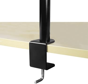 ARCTIC Z1 Basic - Desk Mount Single Monitor Arm for up to 34/38 Ultrawide, up to 15 kg (33 lbs) Weight, 360 Rotation, Easy Monitor Adjustment - Black