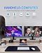 KOOFORWAY 8-Zoll 2-in-1 Mini-Laptop mit QWERTZ-Tastatur, drehbarem HD-Touchscreen & Stiftunterstützung, Win 11 Pro, Alder Lake-N95, 12GB RAM, 512GB SSD, Wi-Fi 6, BT 5.2, HDMI, Typ-C, 2MP Kamera