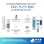 TGI-525 Filter Replacement Kit Compatible with Topway Global Reverse Osmosis System, One-Year Supply with Sediment, Carbon Block, and GAC Cartridges, 50 GPD RO Membrane, Plus a Post Carbon Filter