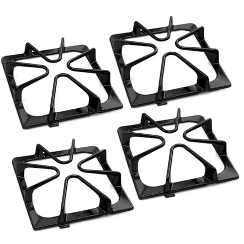 W10447925 Cast Iron Stove Grates Replacement for Whirlpool Stove Parts Gas Burner Grate for Maytag Amana Inglis Kirkland Kenmore Range Cooktop Parts