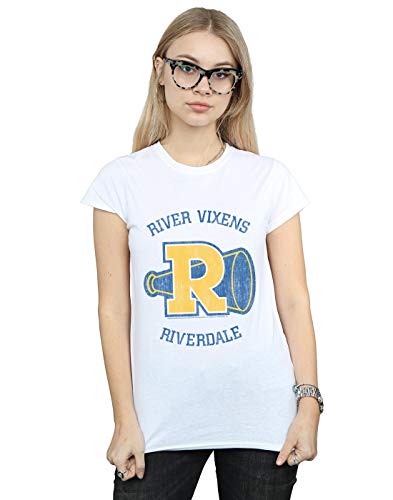 Absolute Cult Riverdale Women's River Vixens T-Shirt White Small
