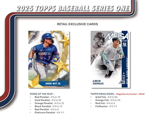 2025 Topps Series 1 Baseball Trading Card MLB Jumbo Fat Pack - Image 6