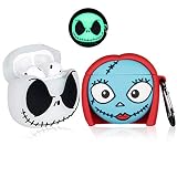 Jowhep Case for Airpod 2/1 Silicone Carton Design Cute Cover Fashion Kawaii Funny Skin Protective Sh