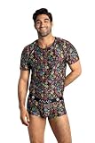 ANAIS MEN ACCESORIES Mens Adulte Mode et lingerie Lingerie homme T shirts pour hommes, Noir, Taille Unique EU