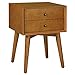 Allora 1 Drawer Nightstand in Acorn