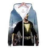 Jonyn 3D Sweat à Capuche Pullover Manches Longues Poches HD Impression Les Loisirs Les Vêtements Unisexe (XXS-XXXL) Shazam! XXS