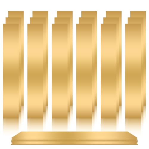 MILYARD 18Pcs Brass Shim Stock Assortment