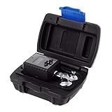 DX 1 2 Zoll 10-200 Nm Digitaler Drehmomentschlüssel Einstellbare Professionelle elektronischer Drehmomentschlüssel Fahrrad-Auto-Reparatur mit 2 Stück Adapter Hardware Tool Kits