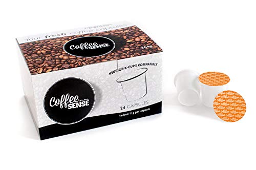 Medium Roast Capsules, Compatible with Keurig K140/K150, 24 Pack Italian Roast