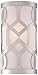 Crystorama Jennings 12" High Polished Nickel Wall Sconce