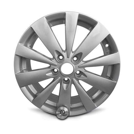For 2009-2010 Hyundai Sonata 17 Inch Silver Painted Aluminum Rim - OE Direct Replacement - Road Ready Car Wheel