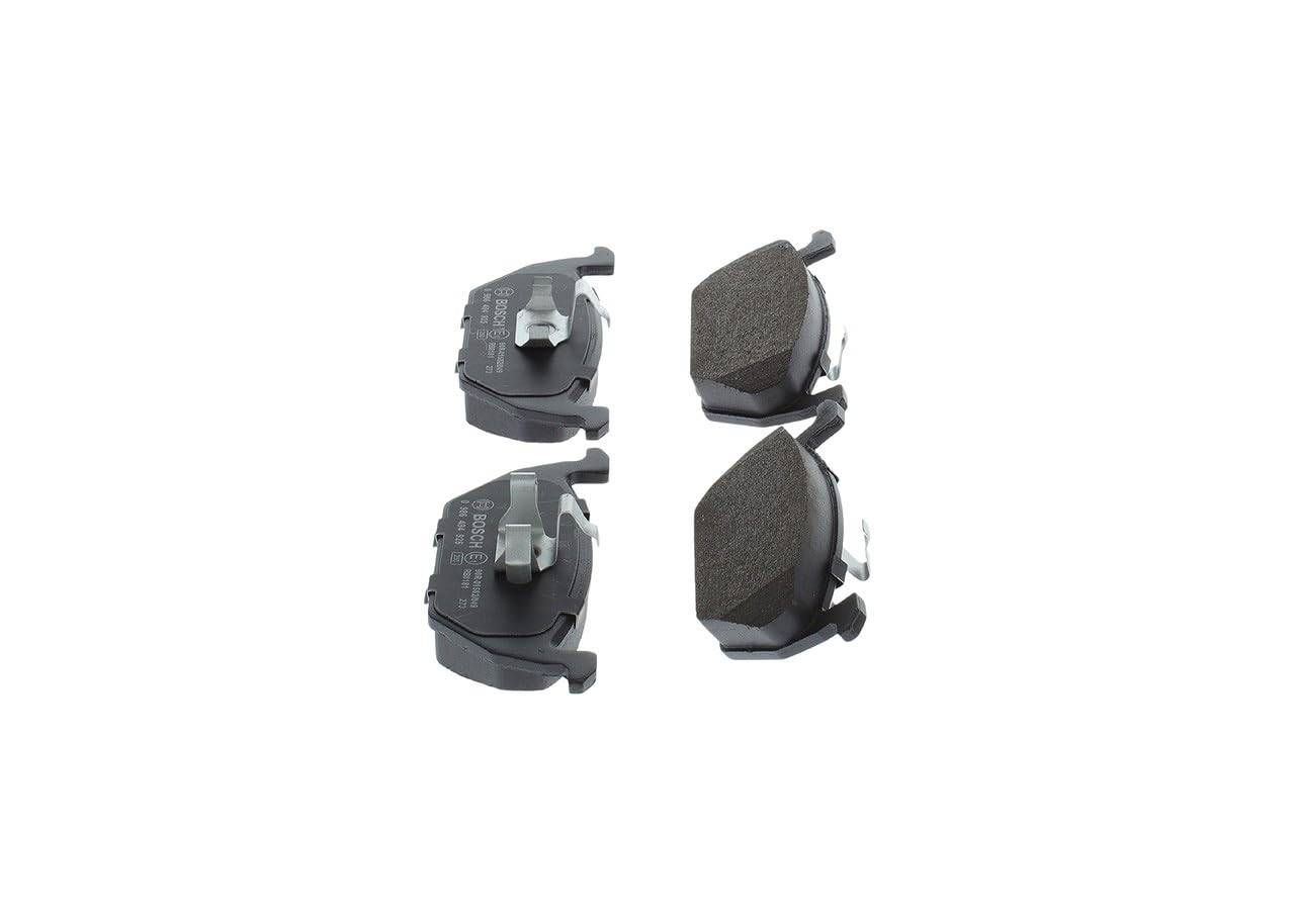 Bosch BP1914 - Pastiglie Freni Auto, Asse Anteriore - Qualità Bosch - Riduzione del Rumore e della Polvere - Certificazione ECE-R90 - Senza Rame - 1 Confezione da 4 Pastiglie