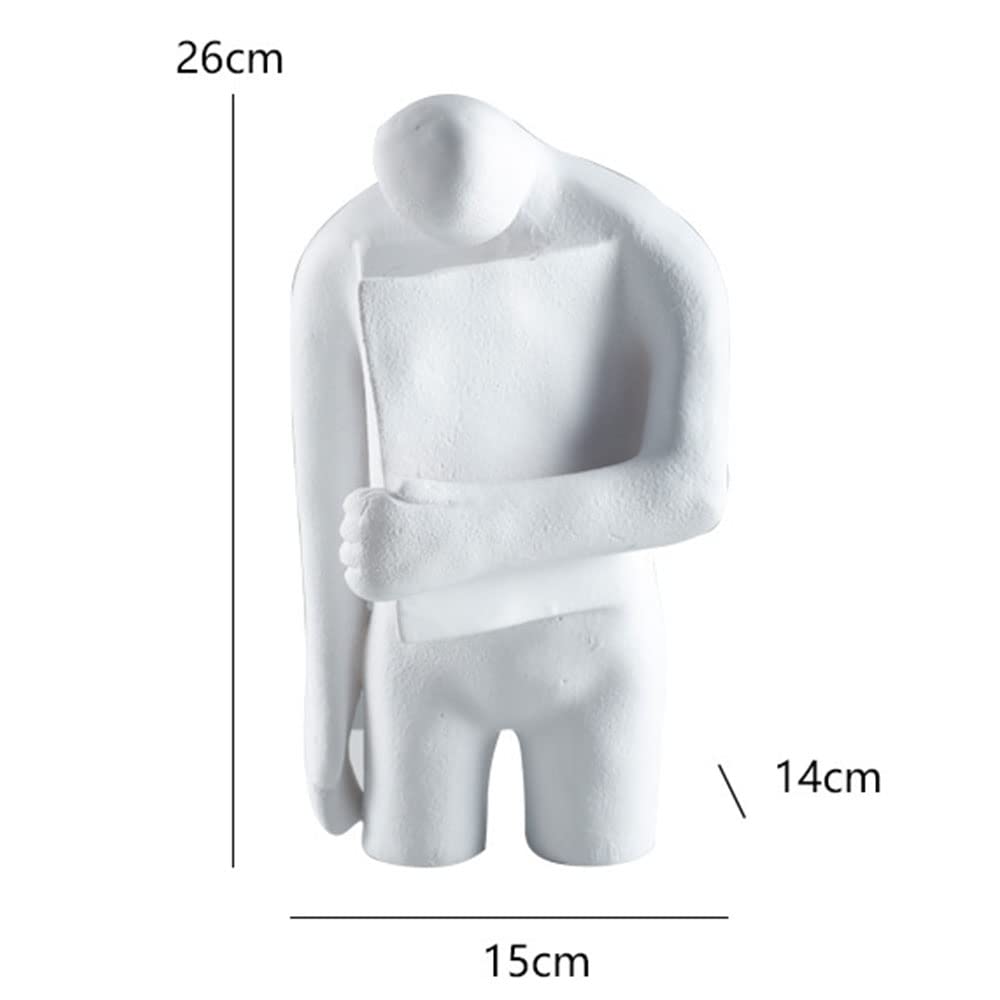 Decorazione della Statua Creativa, in Stile Moderno Scultura di Figura Astratte, Semplice Statua per Lo Studio Dell'ufficio Soggiorno Desktop Art Decoration