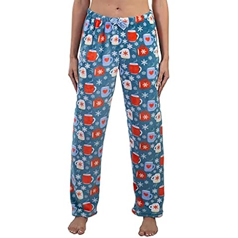 Jo & Bette Fleece Pajama Pants Women - Flannel Pajama Bottoms Fuzzy PJ Pant - Ladies Pajamas Plush Loungewear PJS for Winter Cover