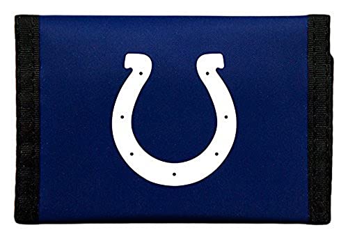 Image of Rico Industries NFL Football Nylon Tri-Fold Wallet