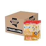 Good Boy Cheesy Chicken Sticks - Natural Dog Treats - Low Fat - Rawhide Free Recipe - Bulk Box - 3 x 250g