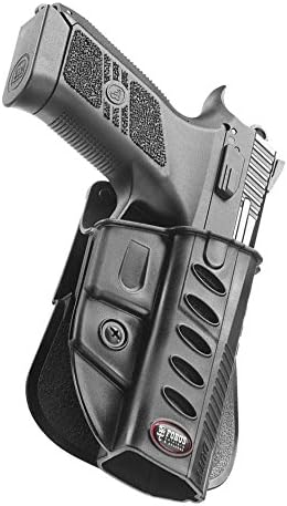 Tactical, Light, Fobus CZ 75 P-07 Duty & P09, Tanfoglio Stock 3 (BH) Belt Holder Hand Gun Pistol Holster + Double Magazine Pouch, Model: CZ-DUTY-BH, Concealed Carry, Lite/Light Tactical Use Holds