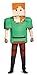 Disguise Alex Deluxe Minecraft Costume, Multicolor, Large (10-12)