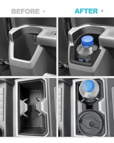 Image of CDEFG 7Pcs for 2025 2026 Toyota 4Runner Center Console Organizer for 2026 Toyota 4Runner Accessories Middle Console & Front Row Passenger Side Storage Box & Cup Holders & Rear Door Storage Pockets