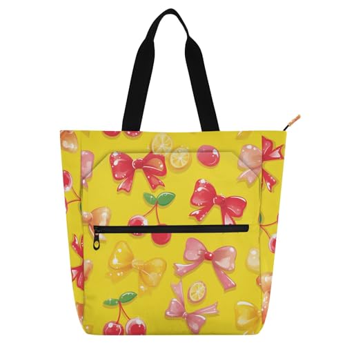 Sac fourre-tout artistique pour amateurs de livres anti-pluie avec fermeture