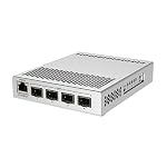 MikroTik – MikroTik CRS305-1G-4S+in Netzwerk-Switch Managed Gigabit Eth