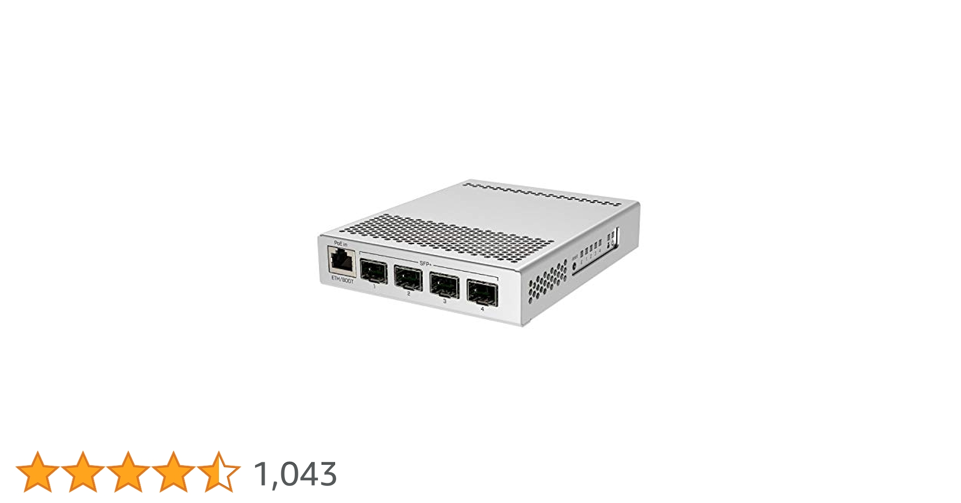 ルーター・ネットワーク機器 MikroTik CRS305-1G-4S+IN Amazon.co.jp: MikroTik CRS305-1G 4S +で : パソコン・周辺機器