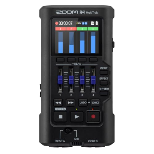 Amazon.co.jp: ZOOM(ズーム)R4 4トラック録音 MTR 32bitフロート対応