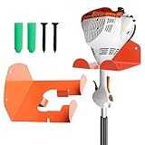 Organisateur de rangement de garage polyvalent : pas seulement pour les tondeuses — parfait pour accrocher des échelles, des tuyaux, des pelles, des râteaux et d'autres outils de jardin à long manche. Vous aide à construire un système de stockage bien rangé, efficace et sans encombrement.