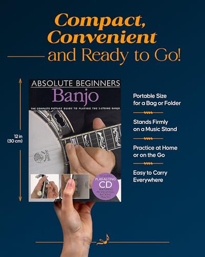 Absolute Beginners - Banjo | Complete Picture Guide to Playing the 5-String Banjo | Step-by-Step Instruction Songbook with Audio and Online Access | Learn Banjo for Adults and Kids - Image 11