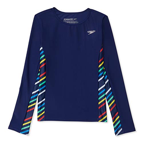 Image of Speedo Girl's Uv Swim Shirt Long Sleeve Rashguard