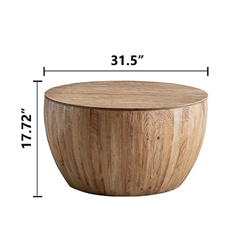 ITAPO-Round-Wood-Coffee-Table-Drum-Coffee-Table-Tree-Stump-Coffee-Table-Solid-Wood-Coffee-Table-with-Storage-for-Living-Room-315-Natural