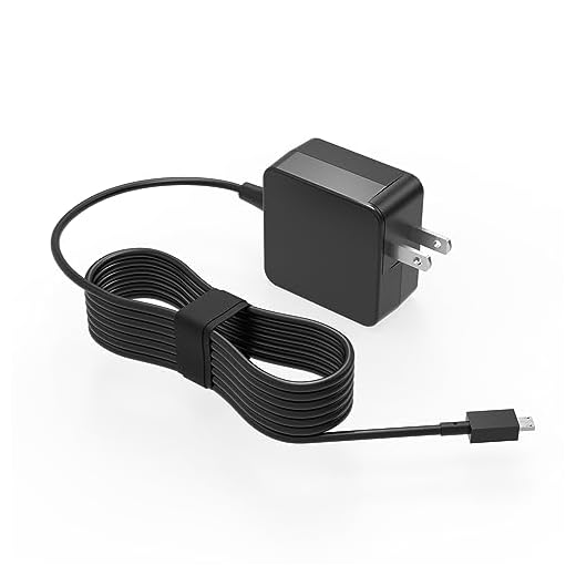 Laptop Charger Fit for Asus Chromebook Flip C100P C100PA C100 C201P C201PA C201 Notebook, (UL Safety Certified) (Not Fit USB C), Special USB 6 pin Connector, 24W