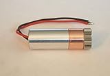 2W 445nm M140 Blue Diode in Copper Module W/Leads & Three Element Glass Lens