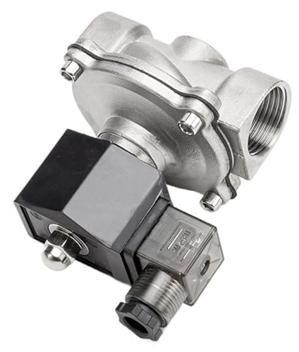 Électrovanne de commande en acier inoxydable contre les fuites d'eau 220V - 3