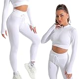 Photo Gallery k-mart tracksuits tute sportive, bianco, xl (pacco da 2) donna Photo Gallery k-mart tracksuits tute sportive, bianco, xl (pacco da 2) donna