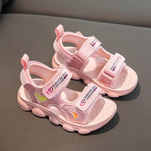 IWIHMIV Girls Sandals Sandals for Kids Kids Cute Comfortable Thick Soled Light-Weight Adjustable Straps Summer Sandals4