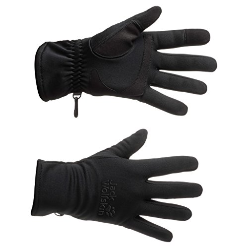 Jack Wolfskin Dynamic Touch Gloves, Small, Black