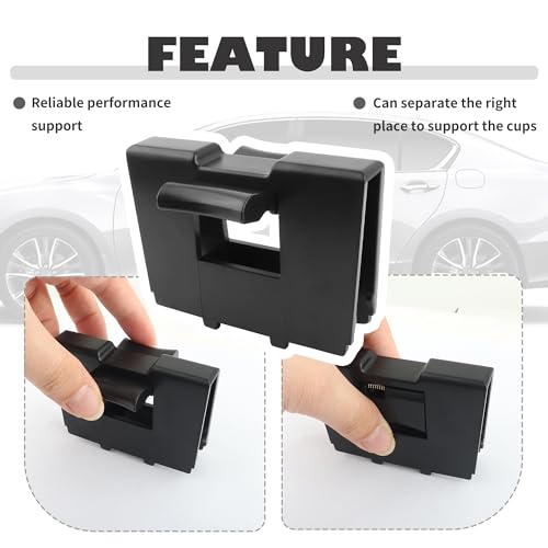 Insertos para portavasos de carro compatible Subaru 2014-2019 miniatura 4