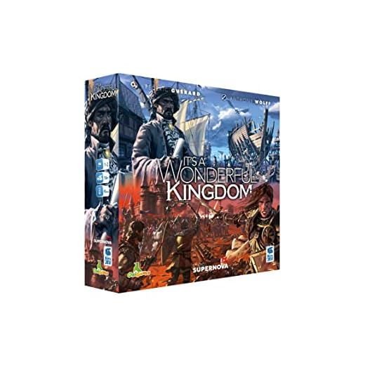 Studio Supernova - It's a Wonderful Kingdom - Gioco di strategia, deduzione e bluff, 2 giocatori, 14+, Edizione in italiano