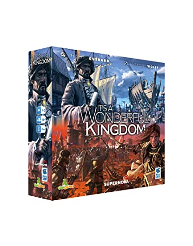 Studio Supernova - It's a Wonderful Kingdom - Gioco di strategia, deduzione e bluff, 2 giocatori, 14+, Edizione in italiano